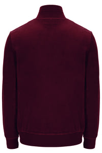 Fig Nero Velour Track Top
