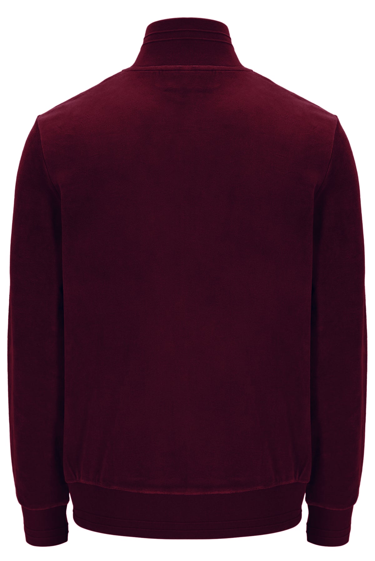 Fig Nero Velour Track Top