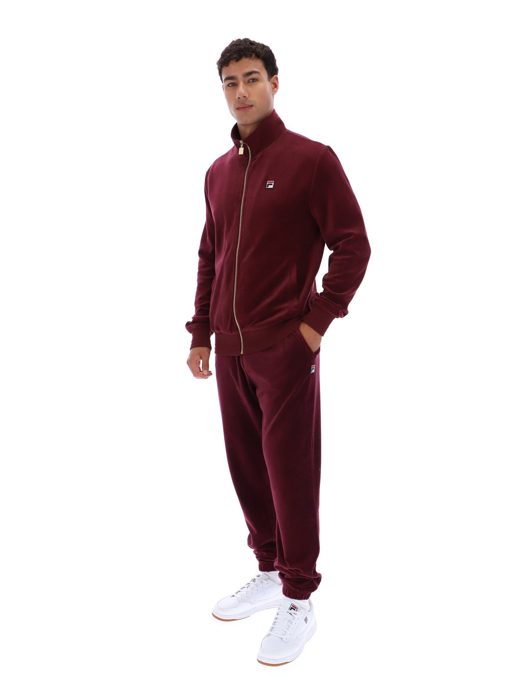 Nero Velour Track Top