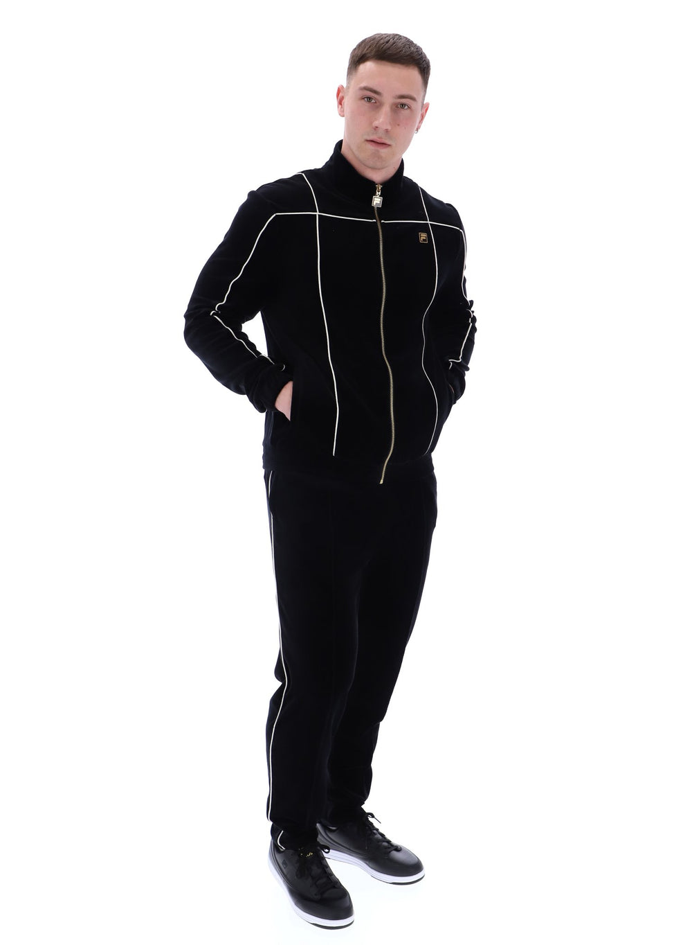 Nichols Velour Track Top