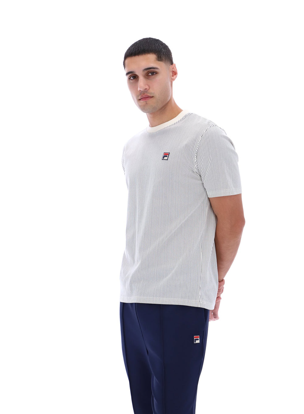 Nilo Printed Pinstripe T-Shirt