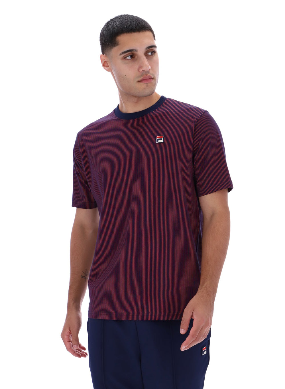 Nilo Printed Pinstripe T-Shirt