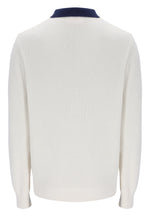 Nowell Waffle Knit Long Sleeve Polo