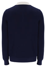 Nowell Waffle Knit Long Sleeve Polo