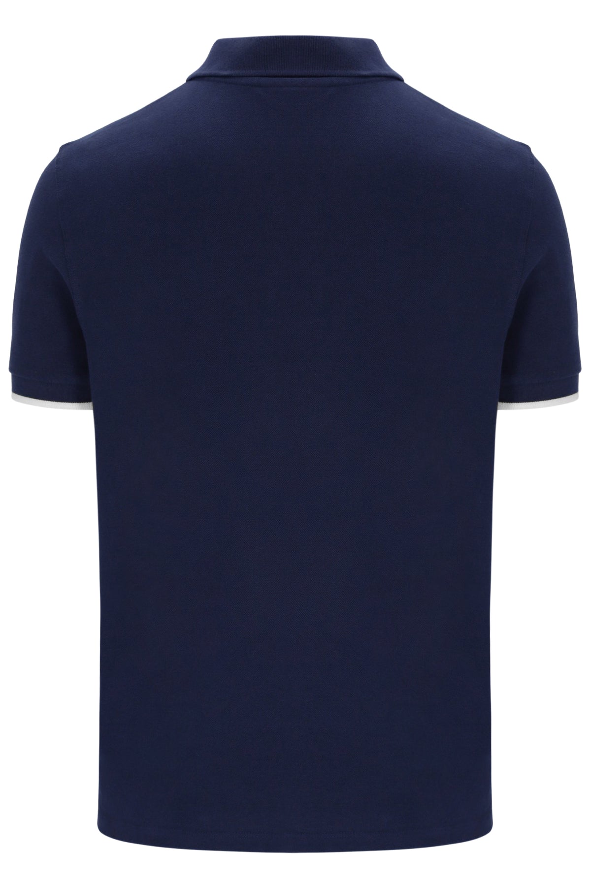 Fila Navy Pablo Three-Button Tipped Rib Polo Shirt