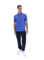 Pablo Three-Button Tipped Rib Polo Shirt