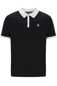 Black Panatta 2 Short Sleeve Polo