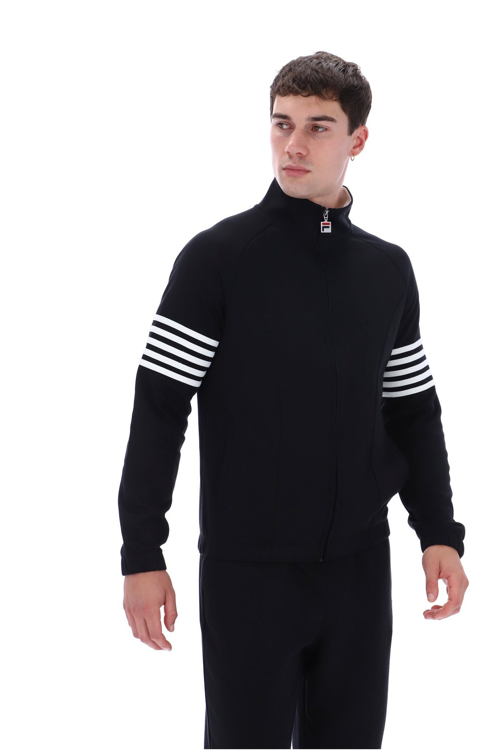 Black Patrice Cut And Sew Jacket