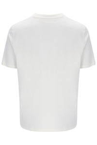 White t-shirt on a white background