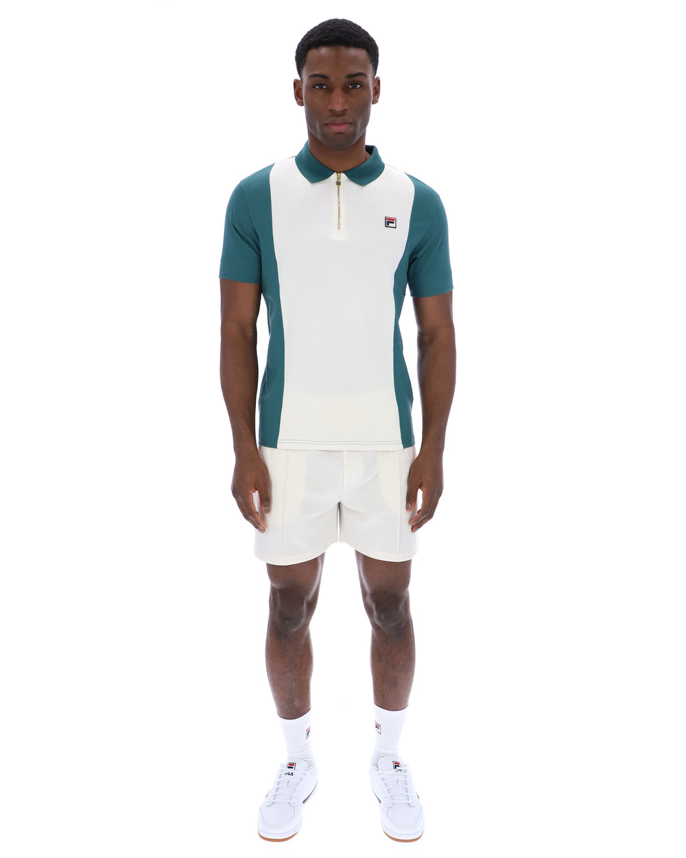 Mediterranea Pierro Zip Up Polo