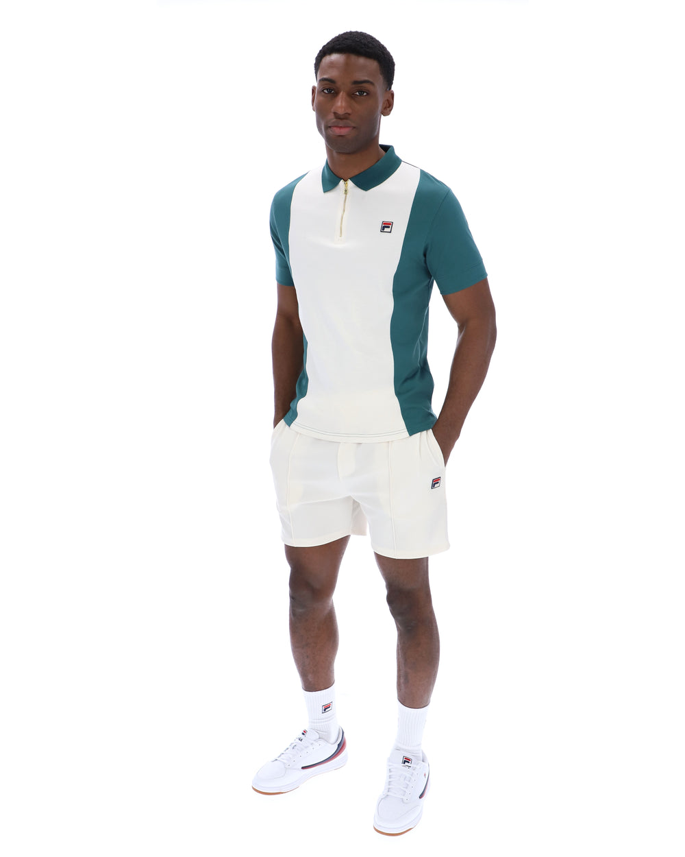 Mediterranea Pierro Zip Up Polo