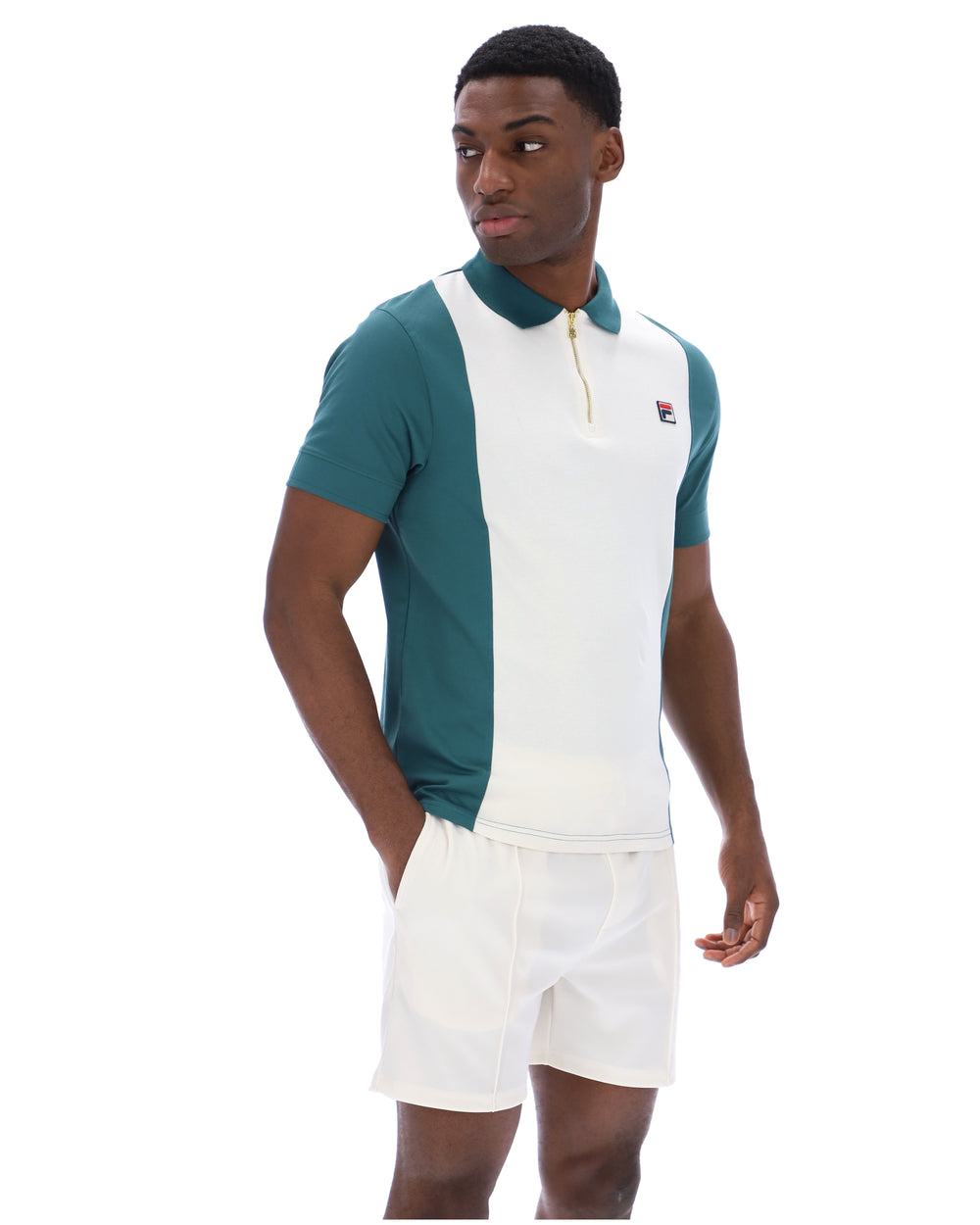 Mediterranea Pierro Zip Up Polo