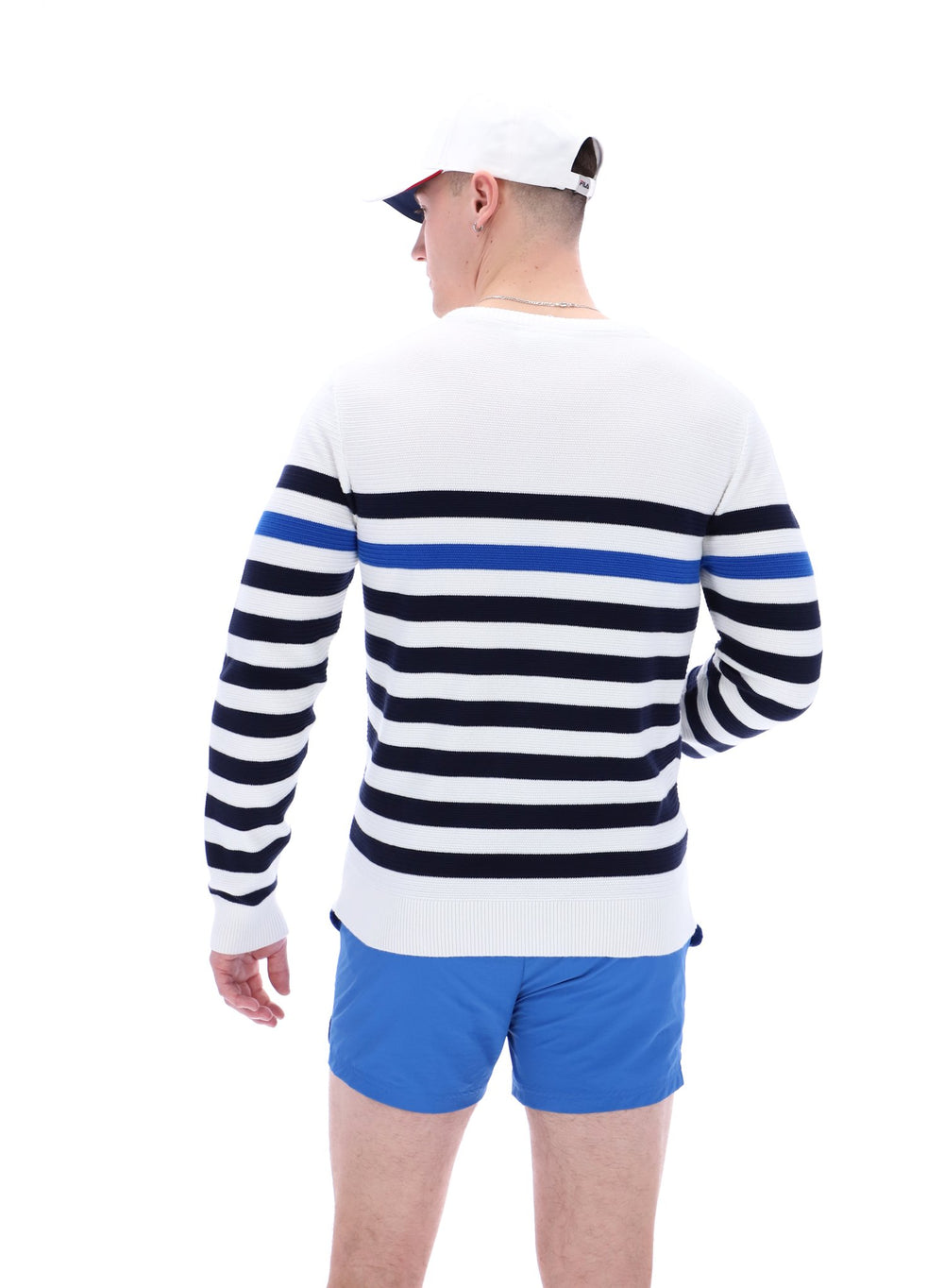 Rakulan Crochet Knitted Sweatshirt