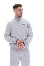 Ramy F Box 1/4 Zip With Yarn Dye Cuff