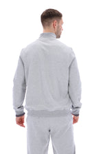 Ramy F Box 1/4 Zip With Yarn Dye Cuff