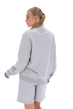 Ramy F Box 1/4 Zip With Yarn Dye Cuff