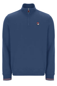 Vintage Indigo Ramy F-Box 1/4 Zip Up Jumper