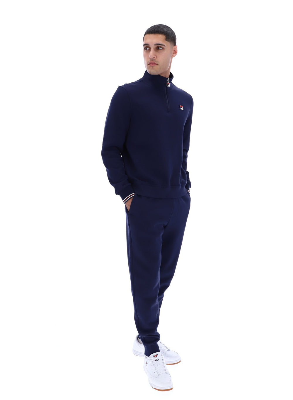 Ramy F Box 1/4 Zip Up Jumper