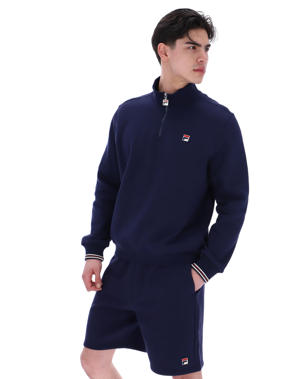 Ramy F Box 1/4 Zip Up Jumper