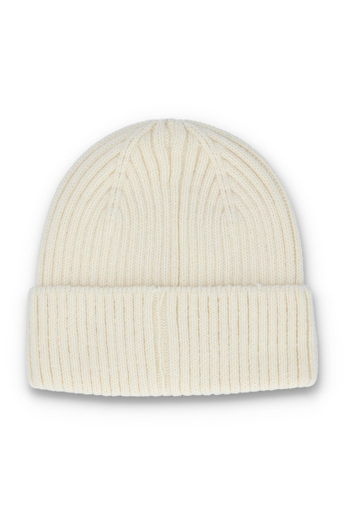 Gardenia Ricco Ribbed Watchman Turn-Up Beanie