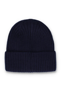 Fila Navy Ricco Ribbed Watchman Turn-Up Beanie