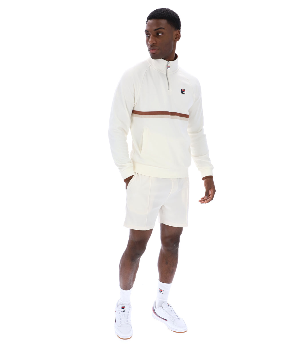 Gardenia Rolando 1/4 Zip Neck Sweatshirt