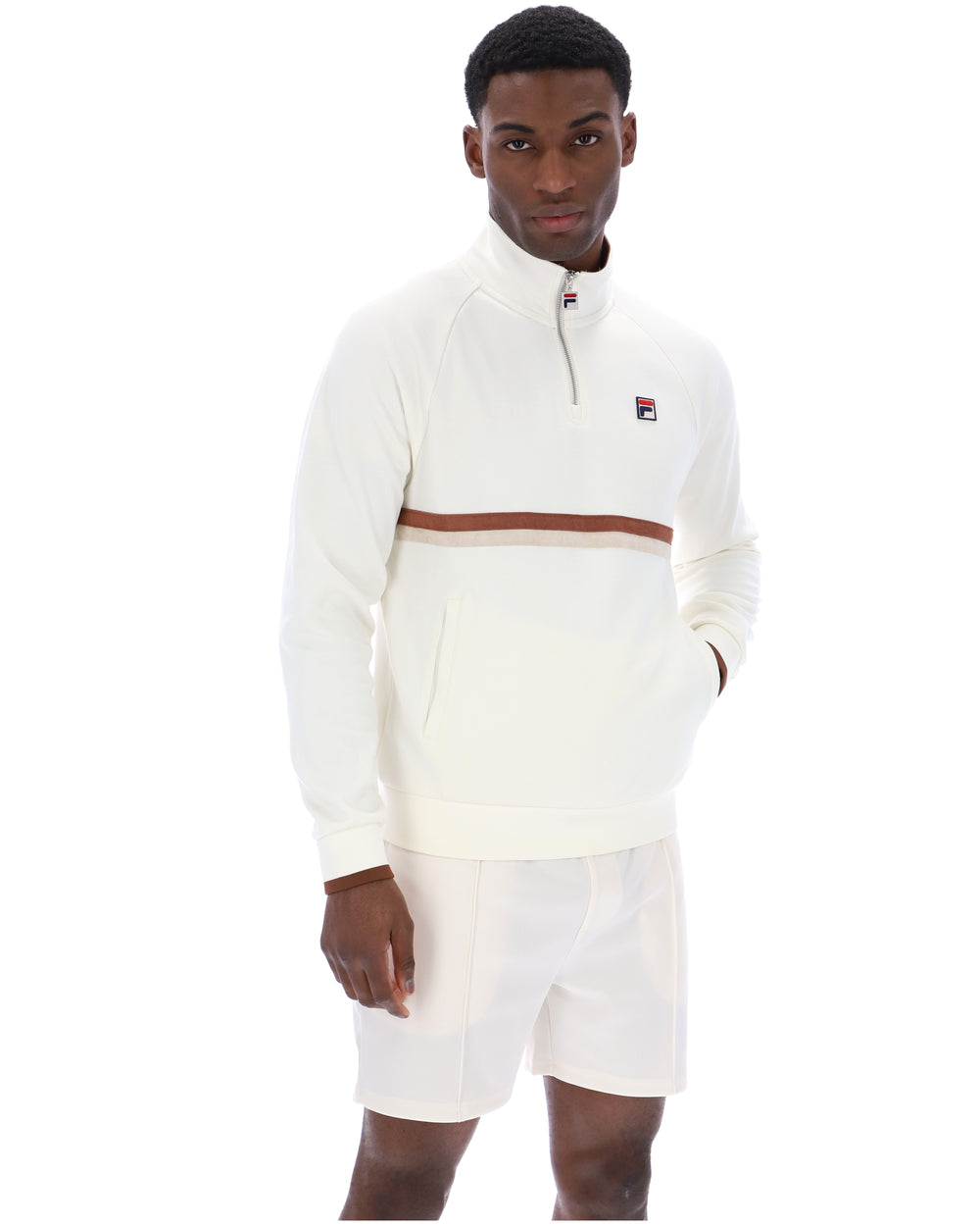 Gardenia Rolando 1/4 Zip Neck Sweatshirt