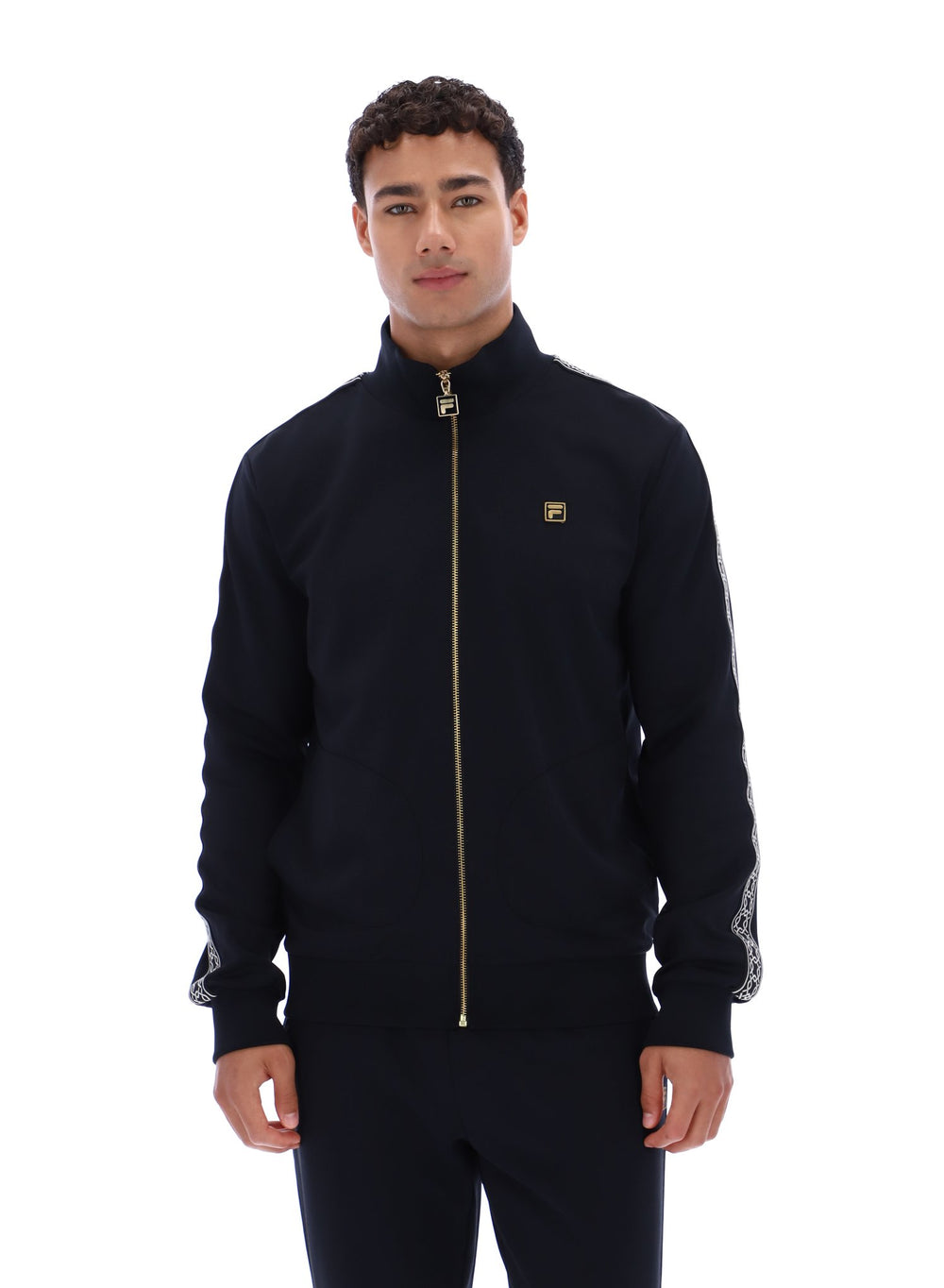 Roman Full Zip Jacket with Tape Detail