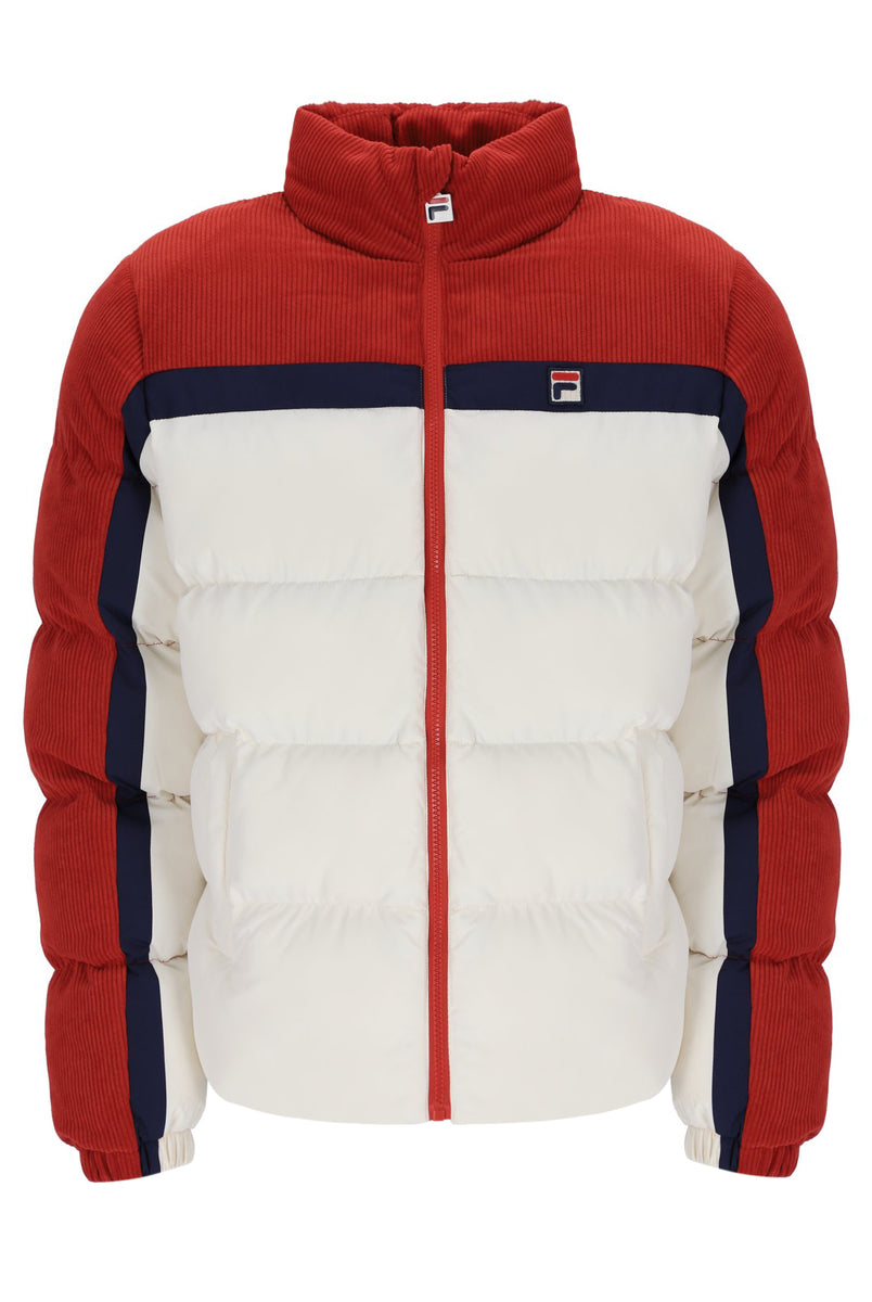 Fila colour cheap block padded jacket