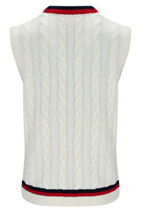 Gardenia Rufus Archive Cable Knit Vest