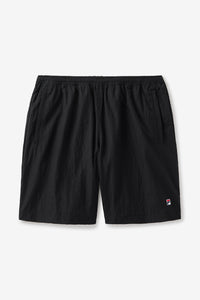 Fila Black Crinkle Shorts