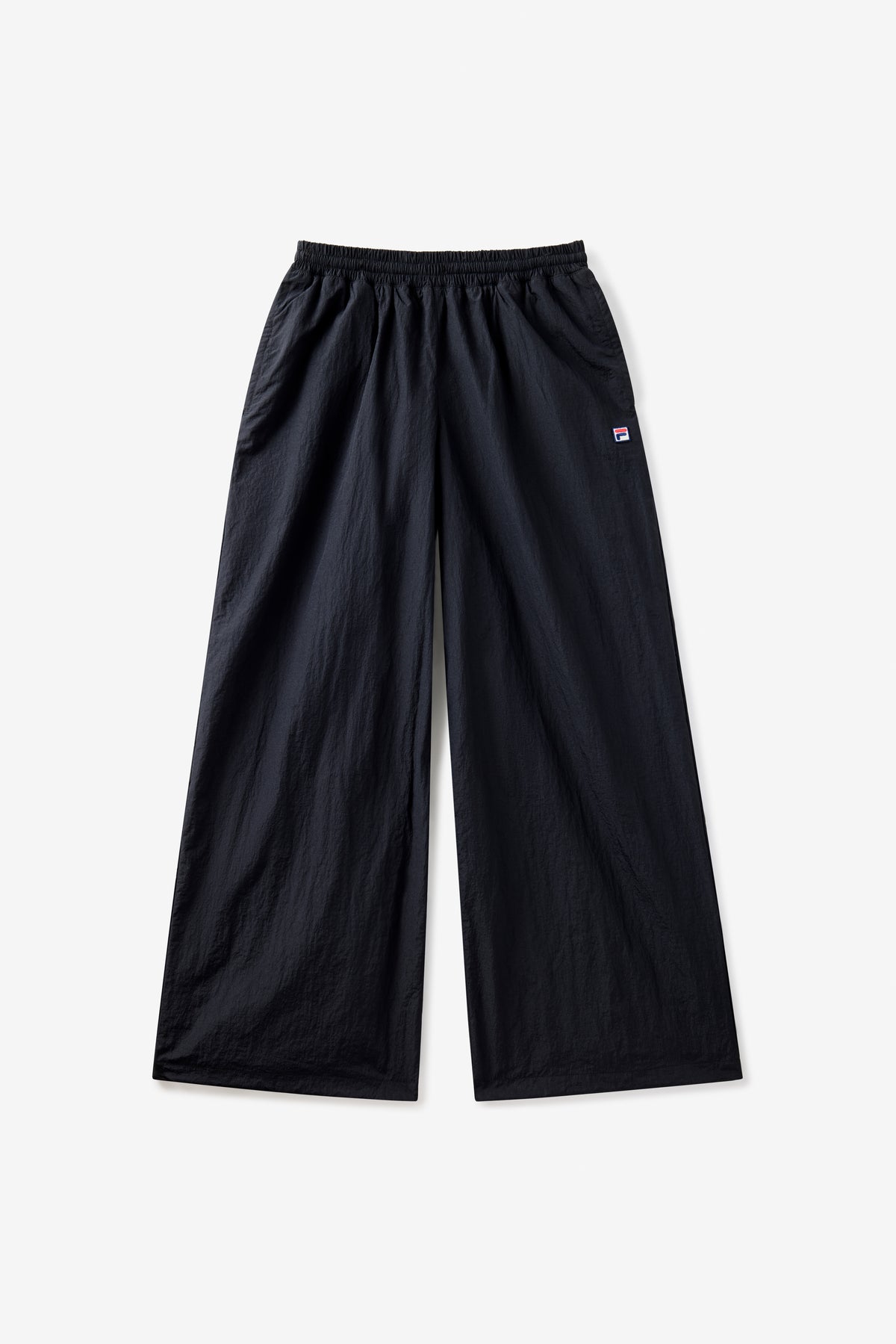 Fila Black Crinkle Pants