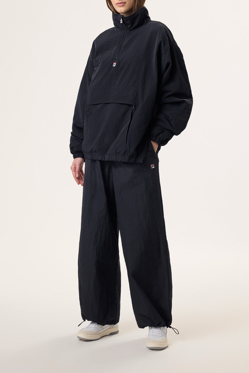 Fila Black Crinkle Pants