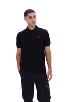 Sander Textured Knit Polo Shirt