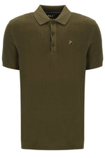 Sander Textured Knit Polo Shirt