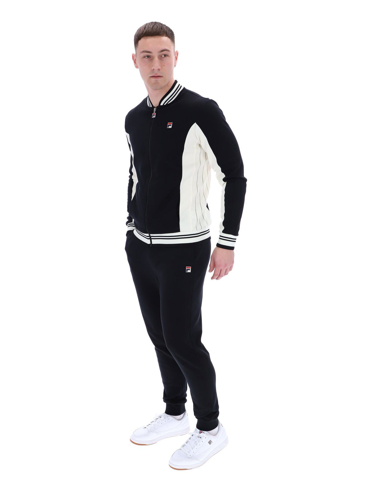 Black Settanta Baseball Track Top