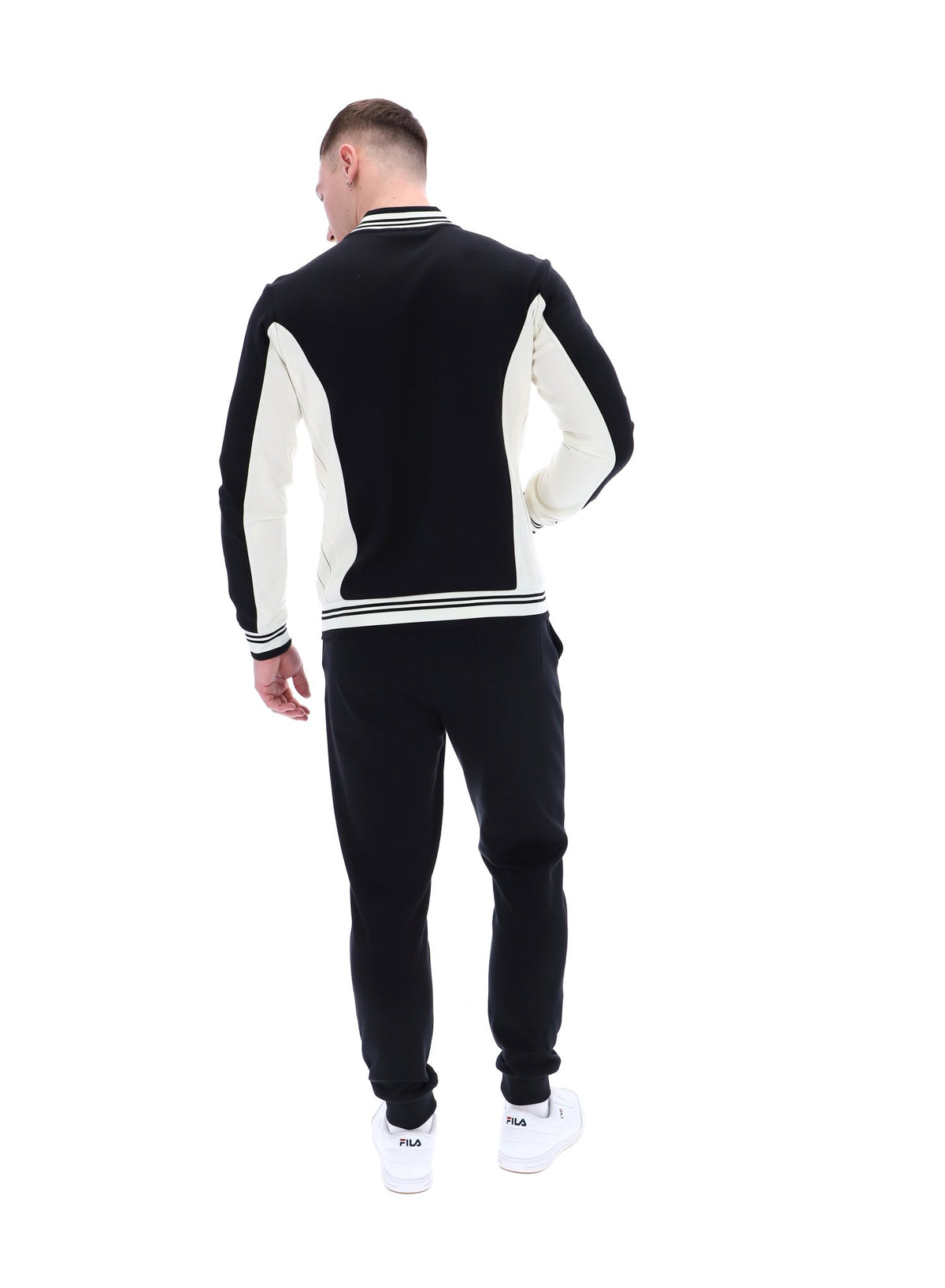 Black Settanta Baseball Track Top