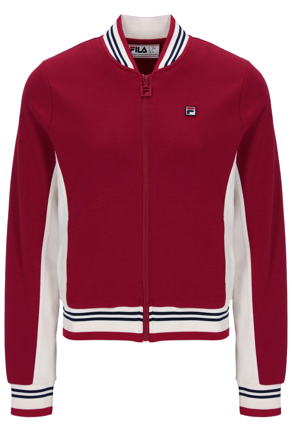 Rio Red Silvana Iconic Baseball Track Top