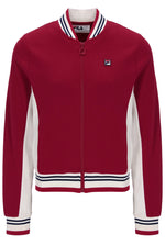 Rio Red Silvana Iconic Baseball Track Top
