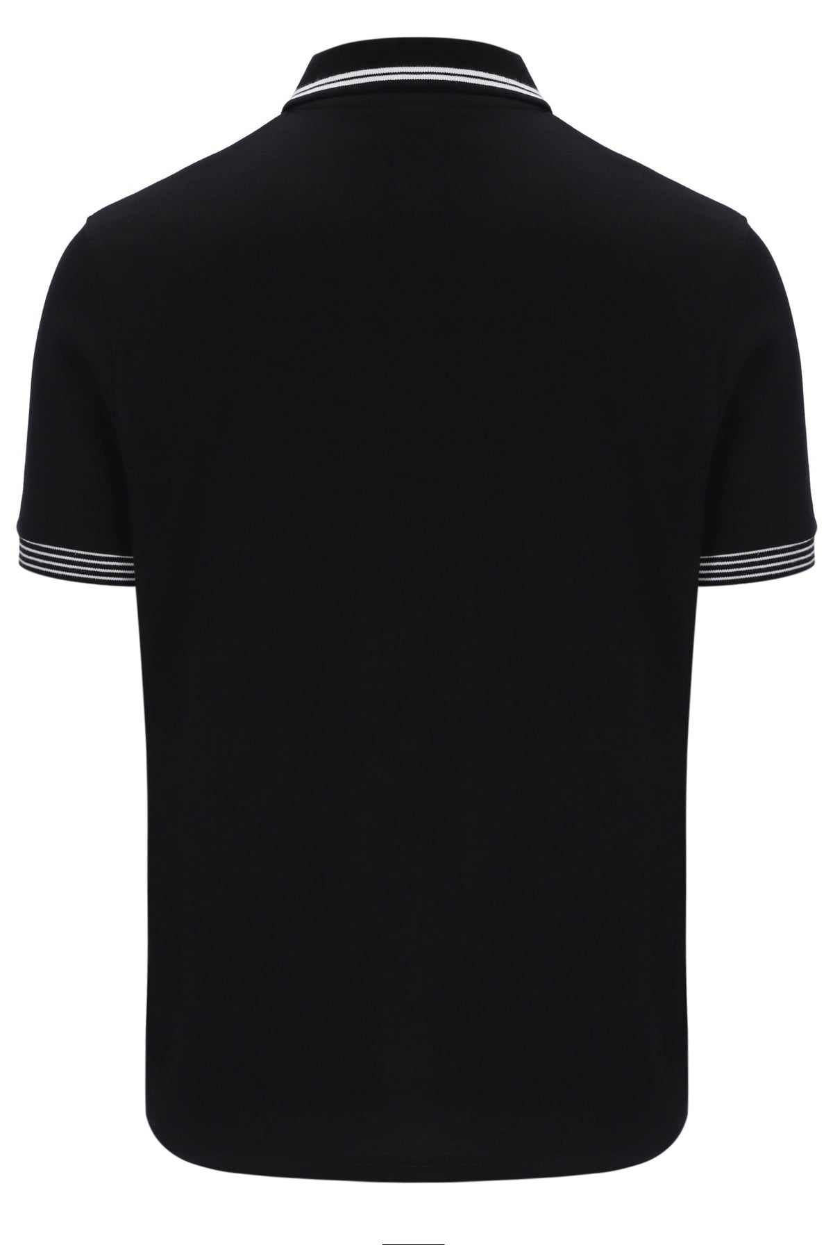 Black Soren 2 Polo Shirt with Tipping