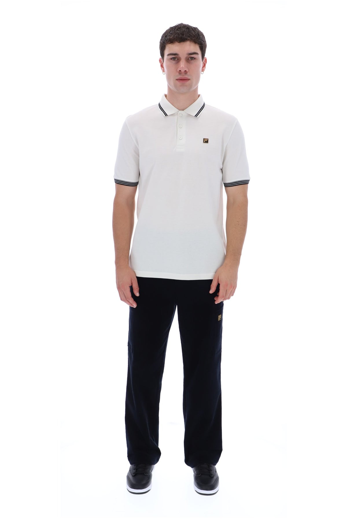 White Down Soren 3 Premium Polo