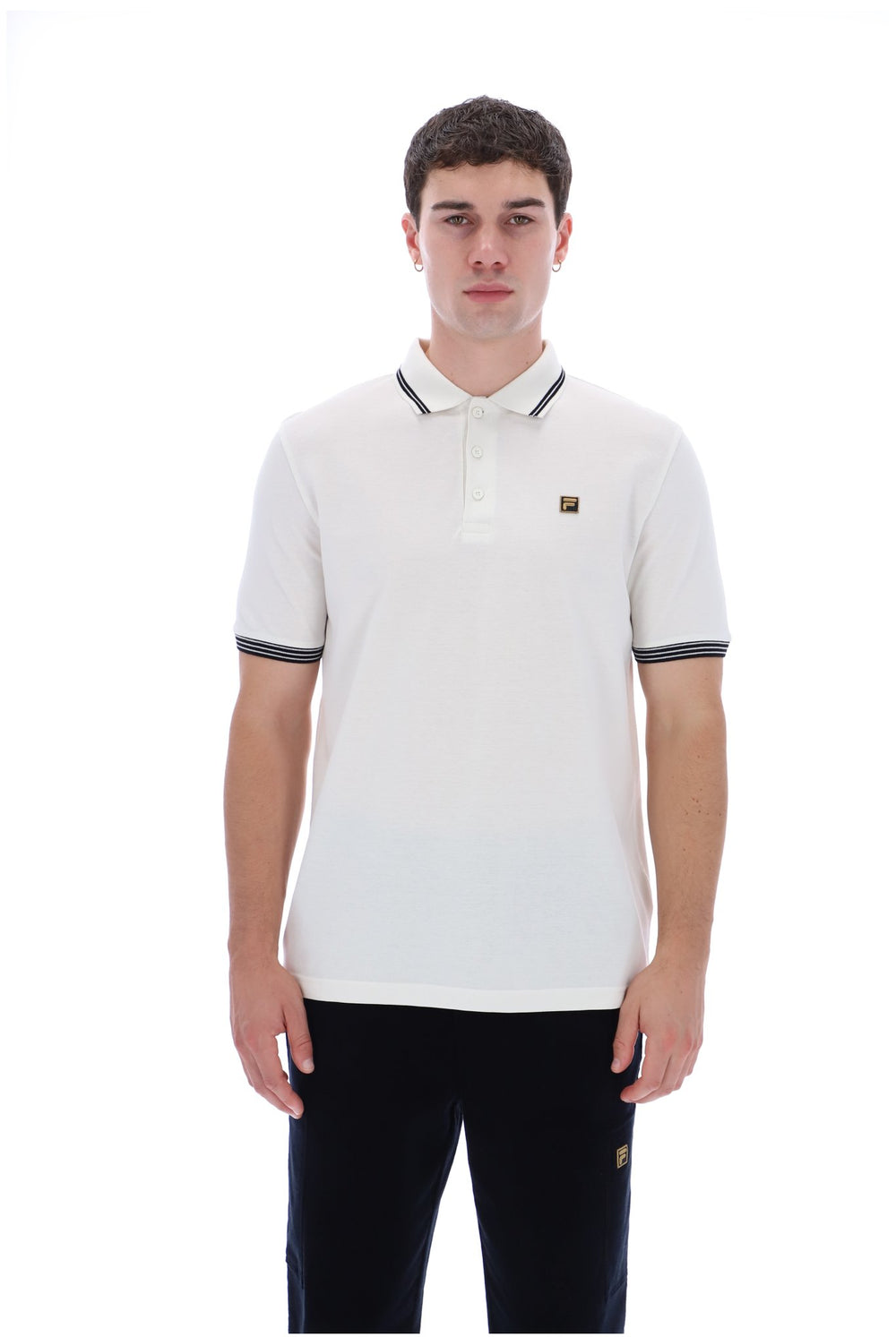 White Down Soren 3 Premium Polo