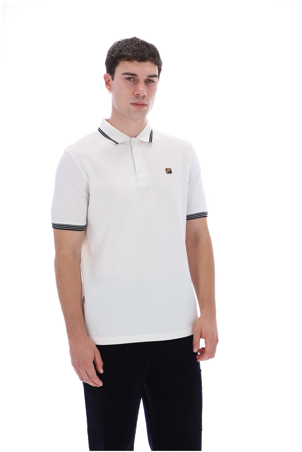 White Down Soren 3 Premium Polo