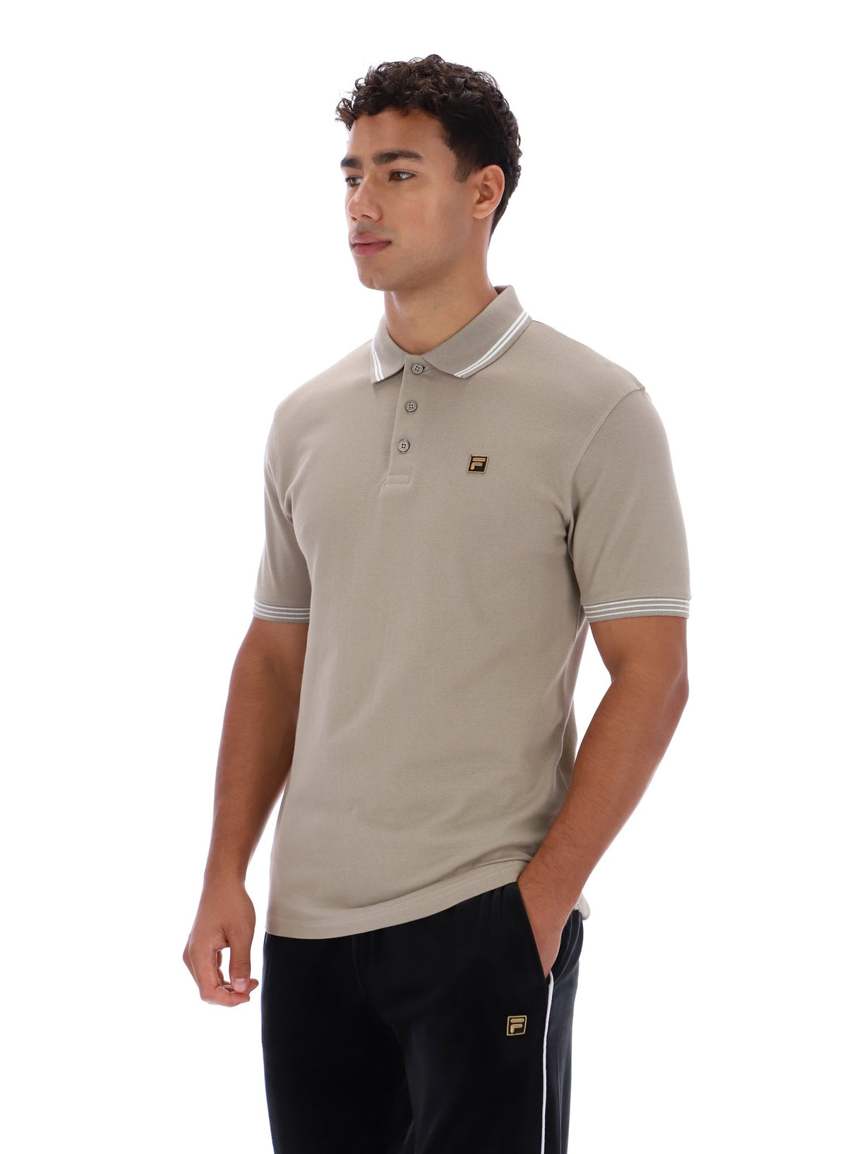 Vintage Khaki Soren 2 Polo Shirt with Tipping