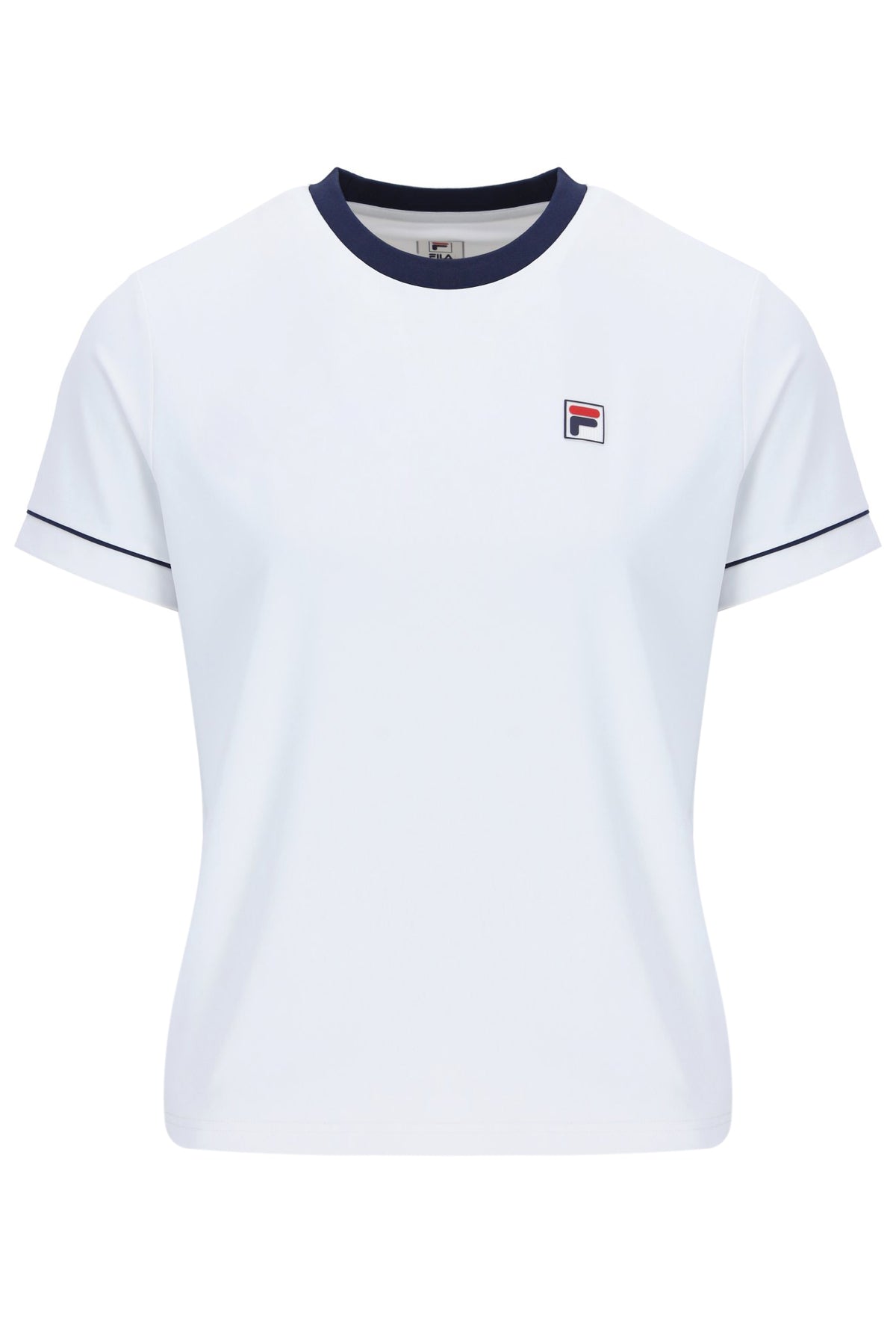 White Women's Tennis T-Shirt