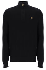 Stevie 1/4 Zip Funnel Neck Textured Knit