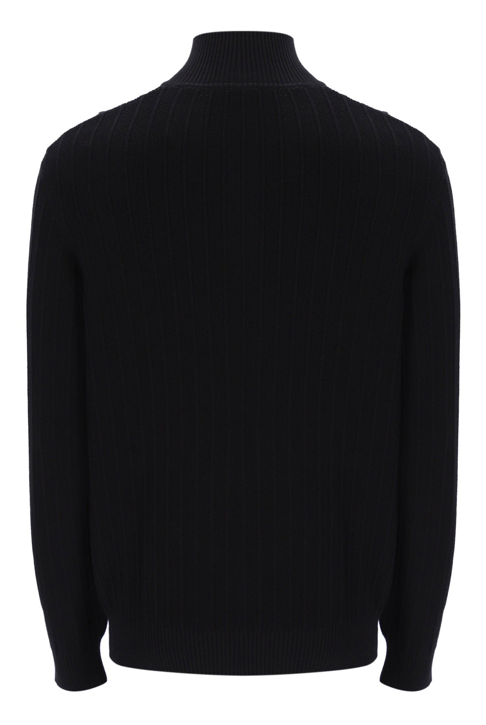 Stevie 1/4 Zip Funnel Neck Textured Knit