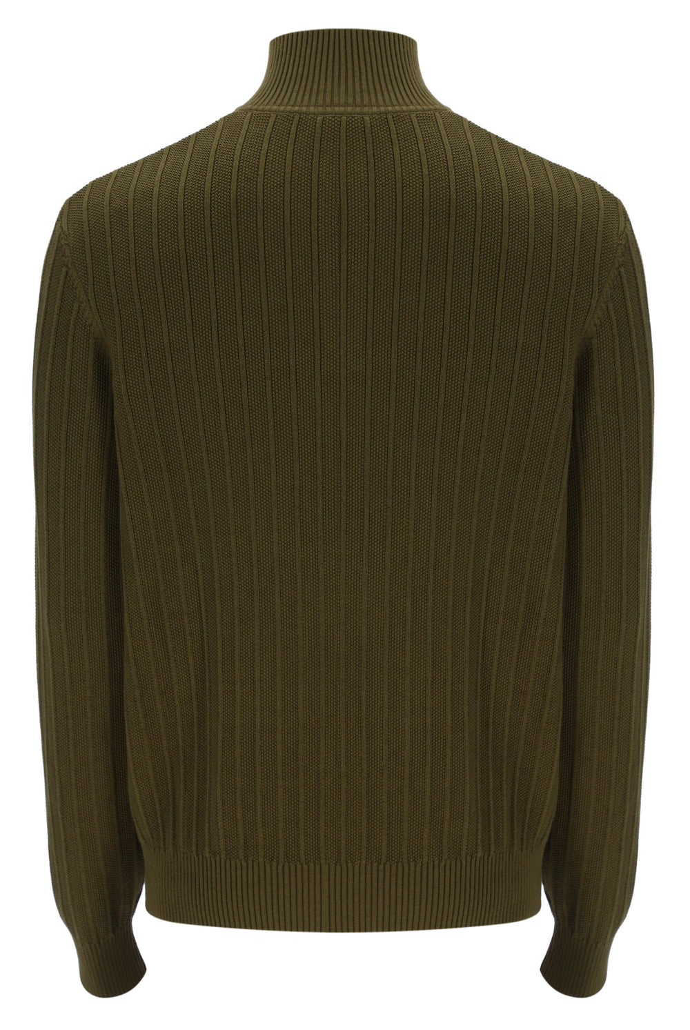 Stevie 1/4 Zip Funnel Neck Textured Knit