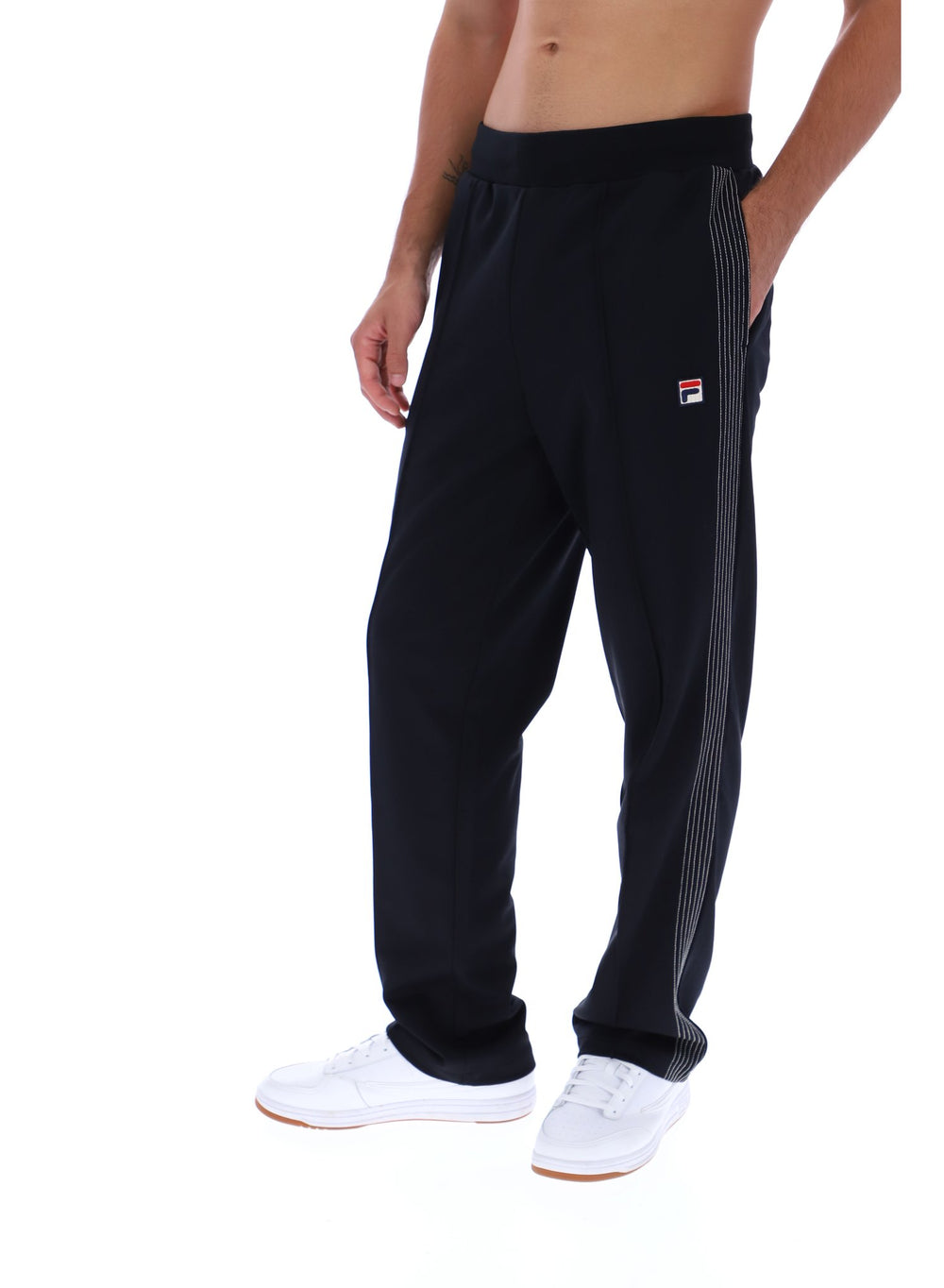 Tavis Contrast Stitch Straight Leg Jogger