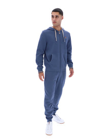 Vintage Indigo Tenconi Zip Up Hoodie